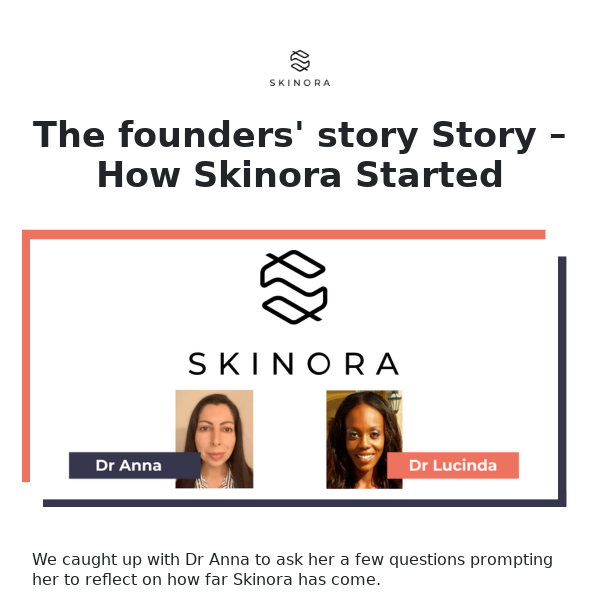The founders' story – How did Skinora start?
