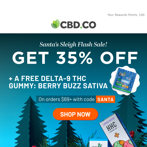 Get 35% OFF your faves + a FREE THC gummy!