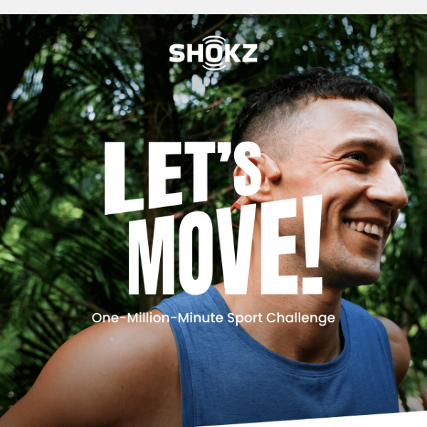 Join our Shokz Challenge Right Now!