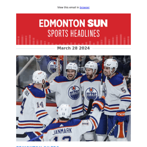 5 THINGS: Edmonton Oilers trending their way toward NHL playoffs