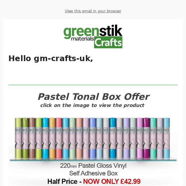 Big savings on Pastel Gloss Self Adhesive 220 x 480mm