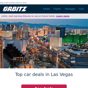 Don't miss out on these Las Vegas car rental deals from $28/day