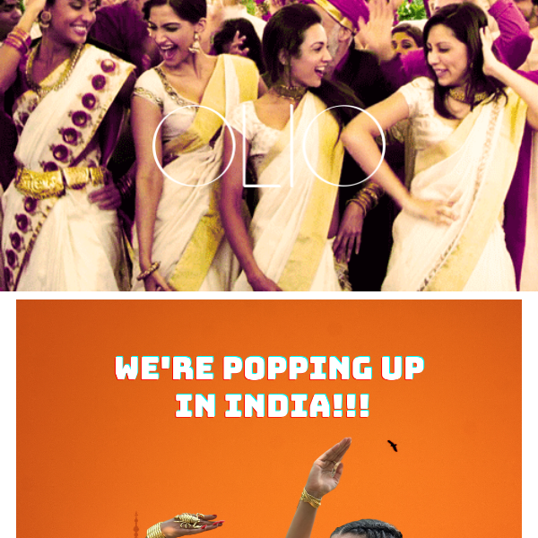 WE'RE COMING TO INDIA!