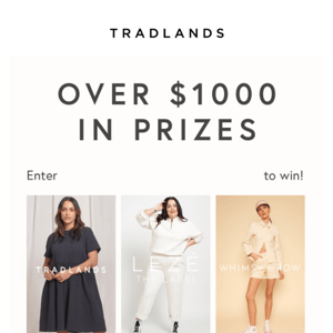 Last chance to win $1000+ in prizes - Enter now!
