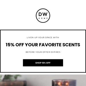 Your 15% Off Will Expire Soon