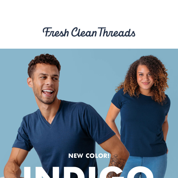 NEW! Color: Indigo Blue