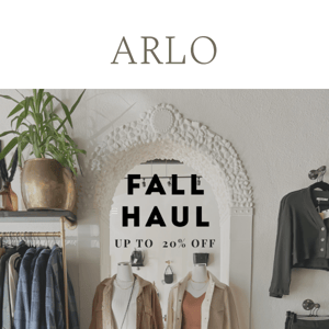 👉🏼 Fall Haul 20% off