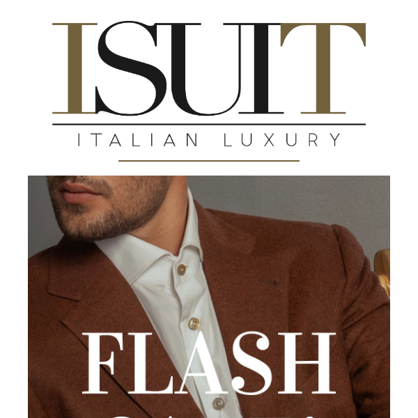 Flash Sale Cesare Attolini: Don't miss the chance of the Weekend!
