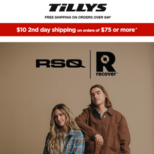 ♻️ RSQ | Recover™ Collection + $19.99 Flannels