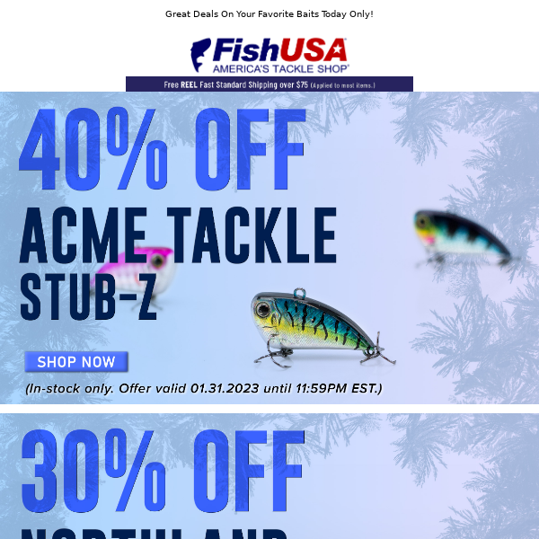 Top Rated Baits Up To 40% Off!
