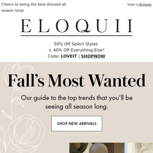 Your fall trends guide is now available