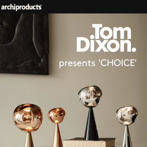 Tom Dixon presents Choice: more flexibility to lighting