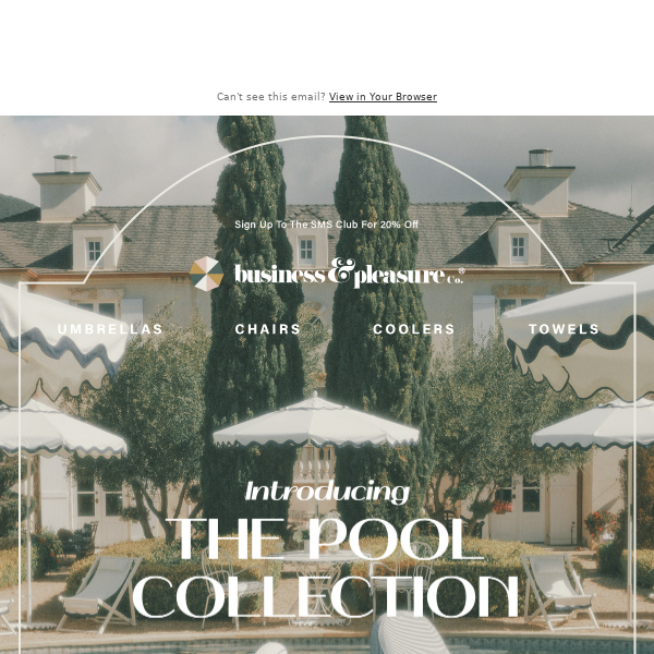 Introducing The Pool Decor Collection