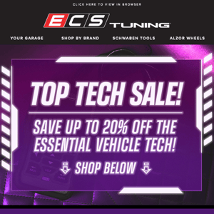 Up To 30% Off Top Tech Brands at ECS!