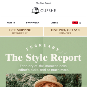 💌You're Invited: The February Style Report