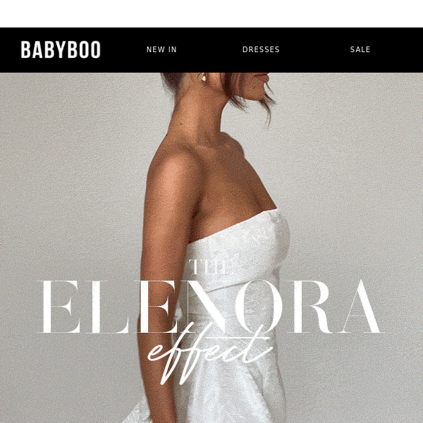 PRE-ORDER NOW: The Elenora Mini Dress