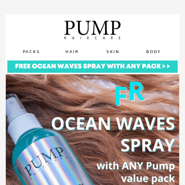 RE: Want a FREE Ocean Waves Spray?