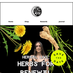 April’s Herbal Live: Herbs for Renewal