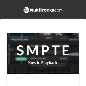 Playback can now send SMPTE!