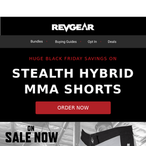 Black Friday Week is here - Stealth Shorts!