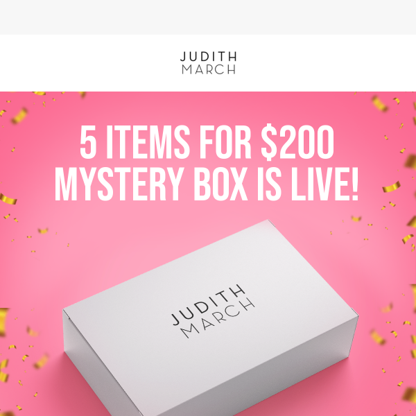 LIMITED SUPPLY: JM Mystery Boxes!