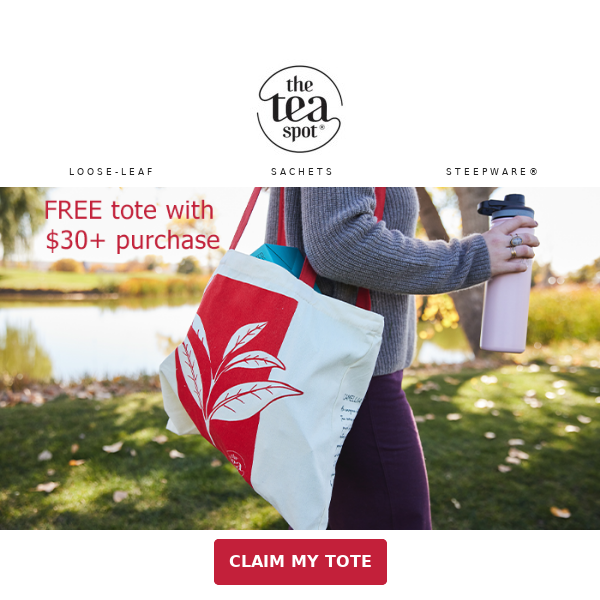 Score an exclusive tea tote!