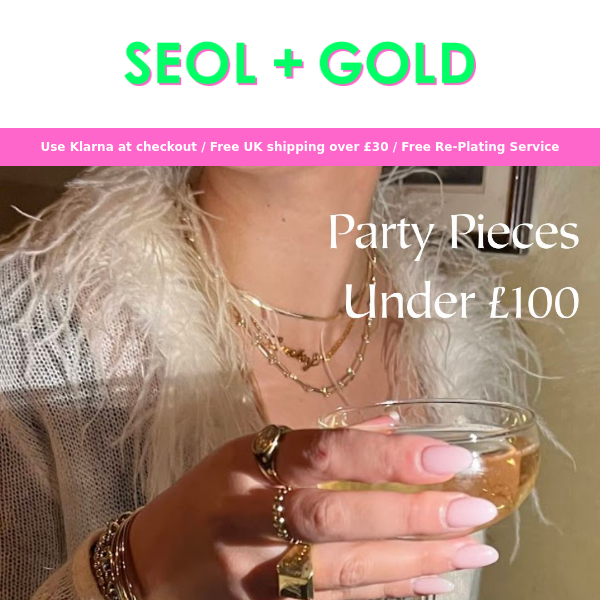 Party Gems under £100 🪩