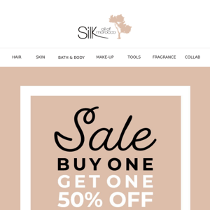 Spring Sale - Buy One Get One 50% Off 😍