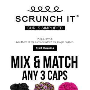 Scrunch It Cap Sale
