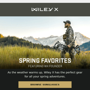 Spring Gear for Your Favorite Pursuit