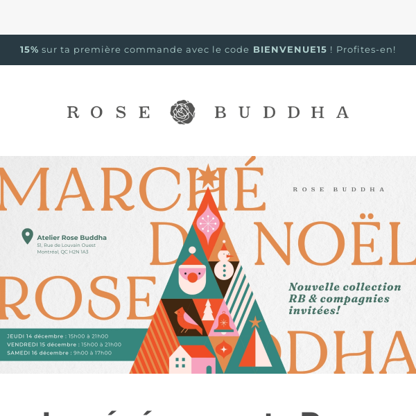 Où acheter du Rose Buddha en décembre?!