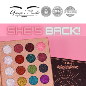 Our Glitter Palette Is Back!