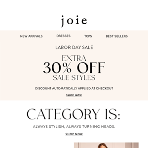 Style Guide + Extra 30% Off Sale Designs