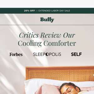 Critics Review Our Cooling Comforter