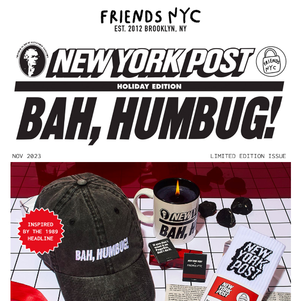 You're Invited: 🗞New York Post x Friends NYC Launch Party!