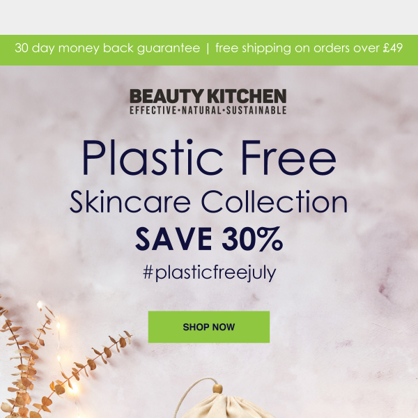 Plastic Free July - the Perfect Time to Discover Our Skincare!