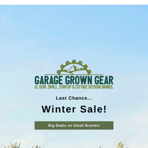 Last Chance | Winter Sale!