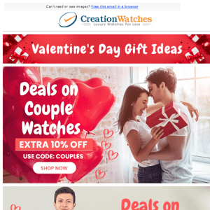 Valentine's Day Gift Ideas - Up To 70% OFF