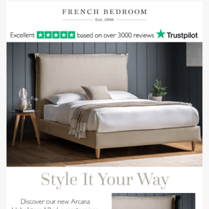 Style It Your Way - Our New Luxury Bed