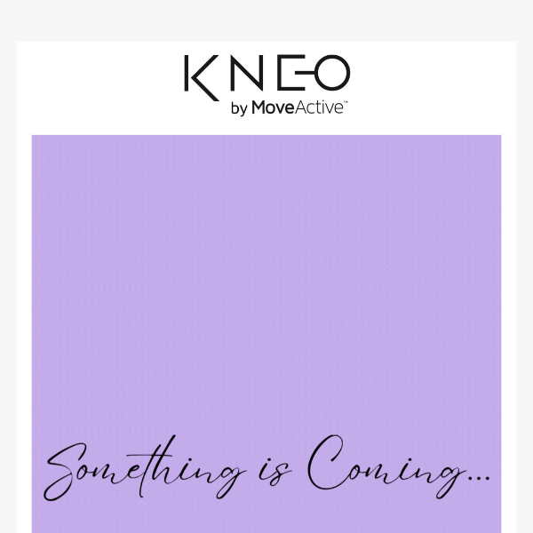 KNEO ACTIVEWEAR IS COMING...