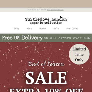 Fancy an EXTRA 10% OFF SALE? 🎁