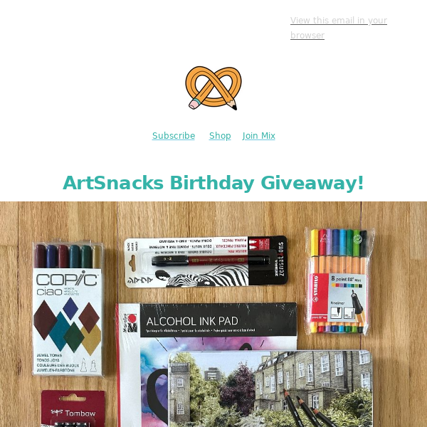 Another Birthday Giveaway! 🎂