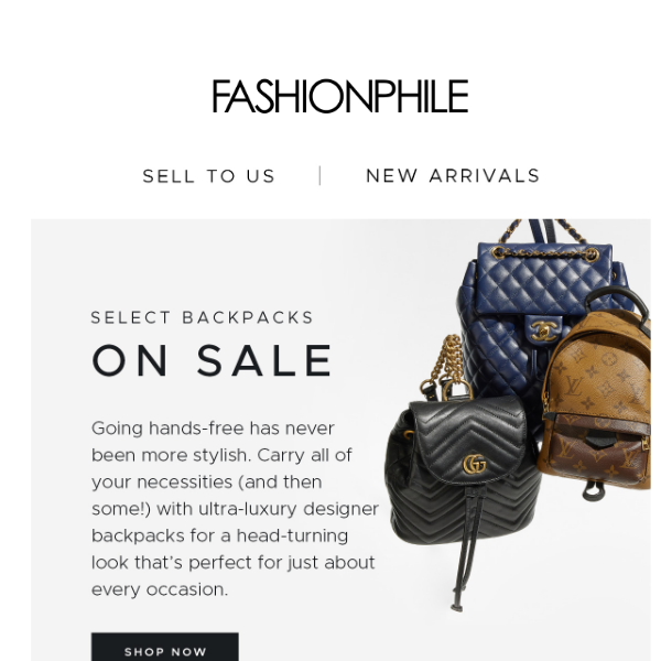 Fashionphile - The Hermes Kelly Ado Backpack has the same