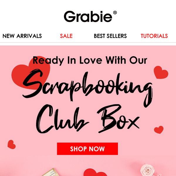 Grabie Scrapbooking Club Box  Best scrapbooking subscription box