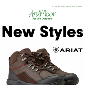 New Ariat for Autumn & Beyond