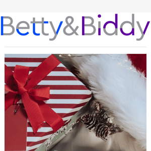 Time to GIFT with Betty + Biddy