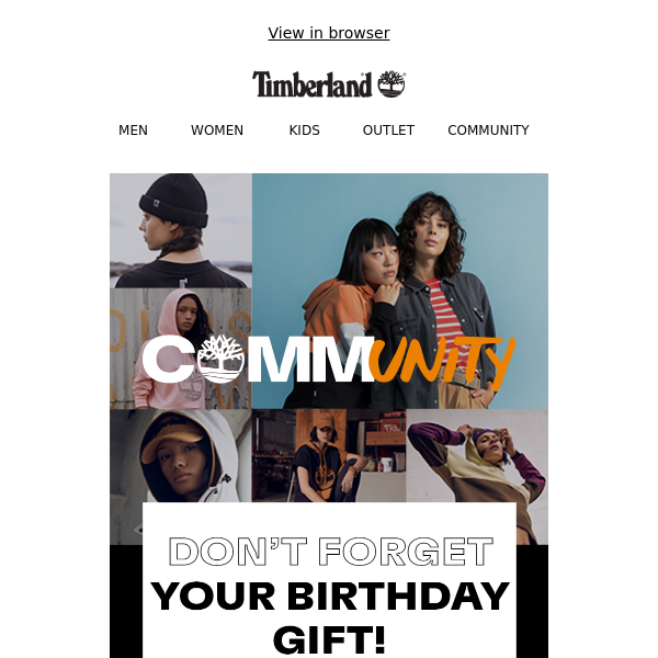 Use Your Birthday 10% Off Code ​ Timberland ✨