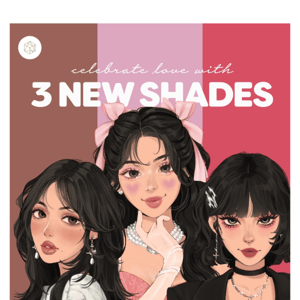 3 SHADES, 3 MOODS. WHICH IS YOUR FAVE?  💕