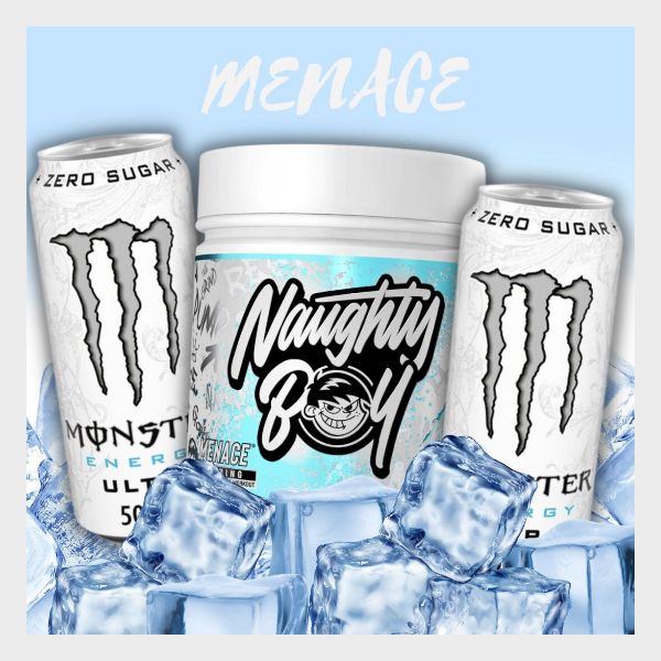 Limited Edition Menace Ultra White Ice Pre-Workout Back In Stock