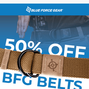 50% Off The BFG D-Ring Belt